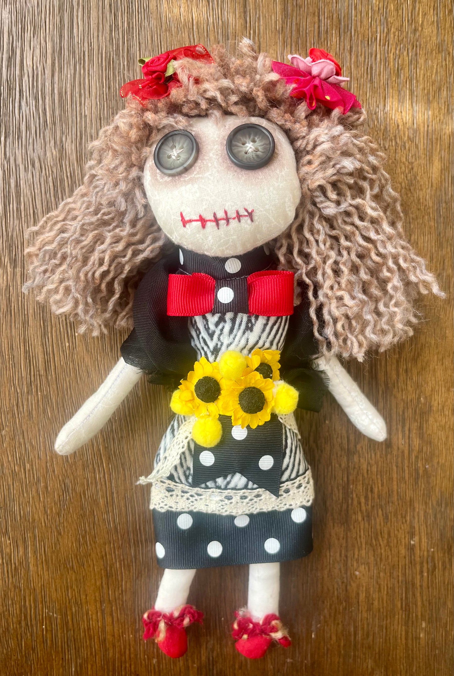 Creepy sweet Handmade art doll