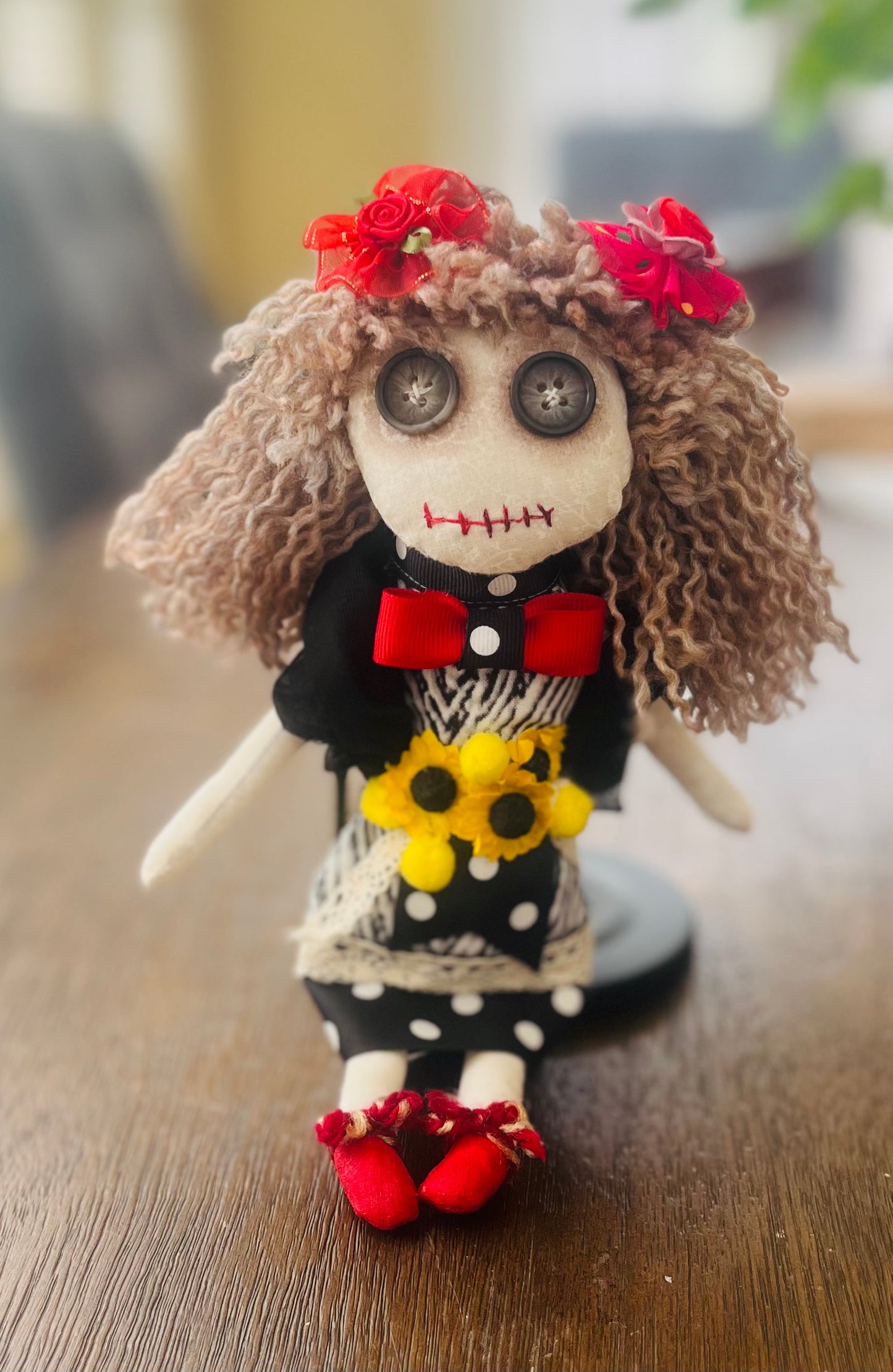 Creepy sweet Handmade art doll