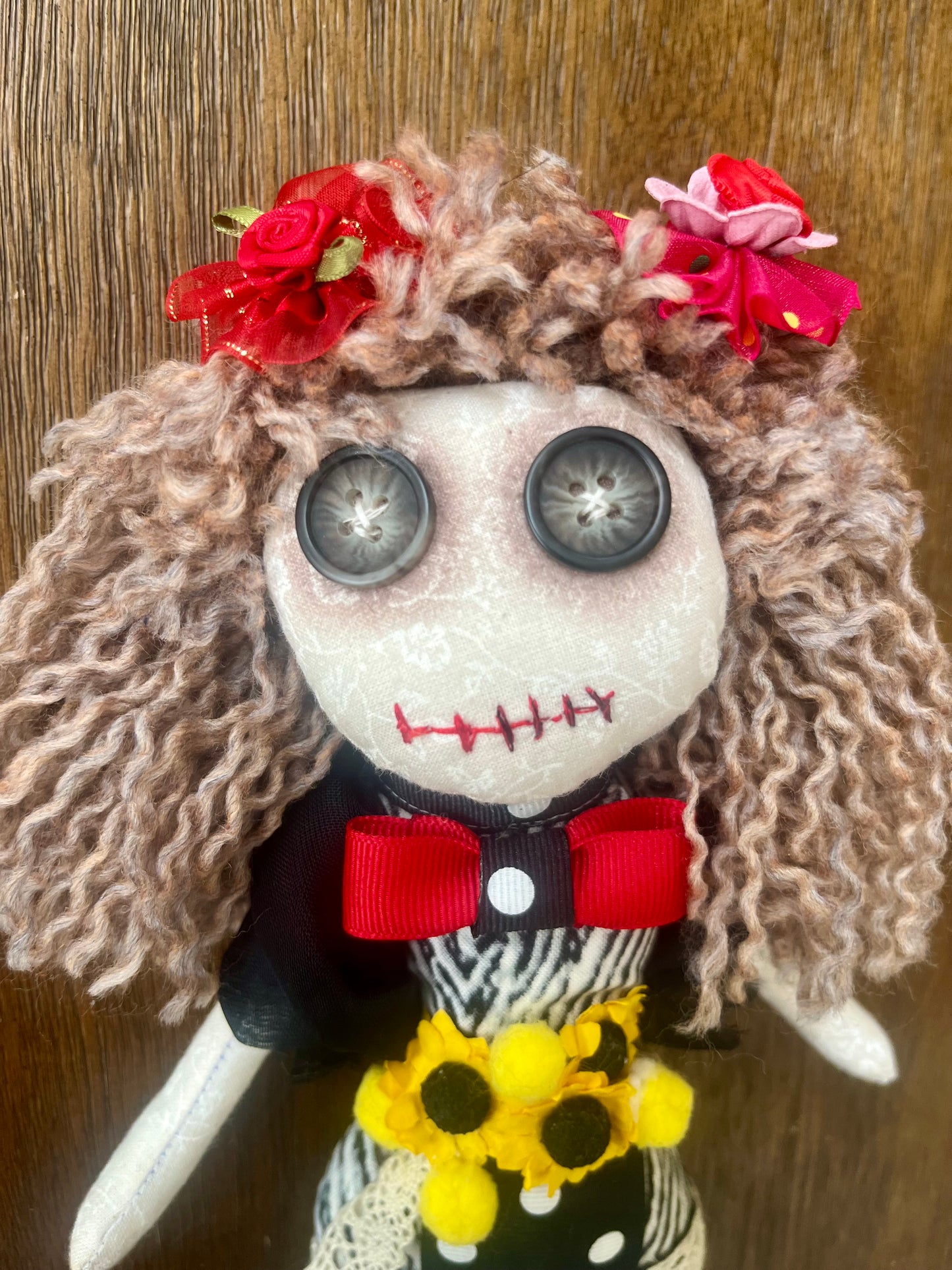 Creepy sweet Handmade art doll