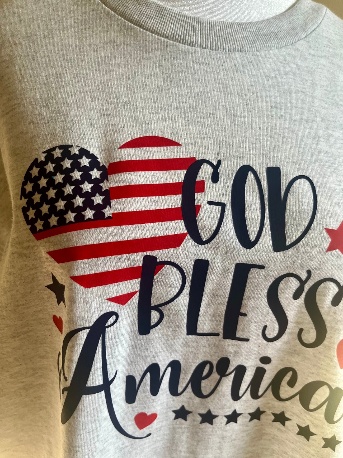Independence Day T-Shirt, God Bless America