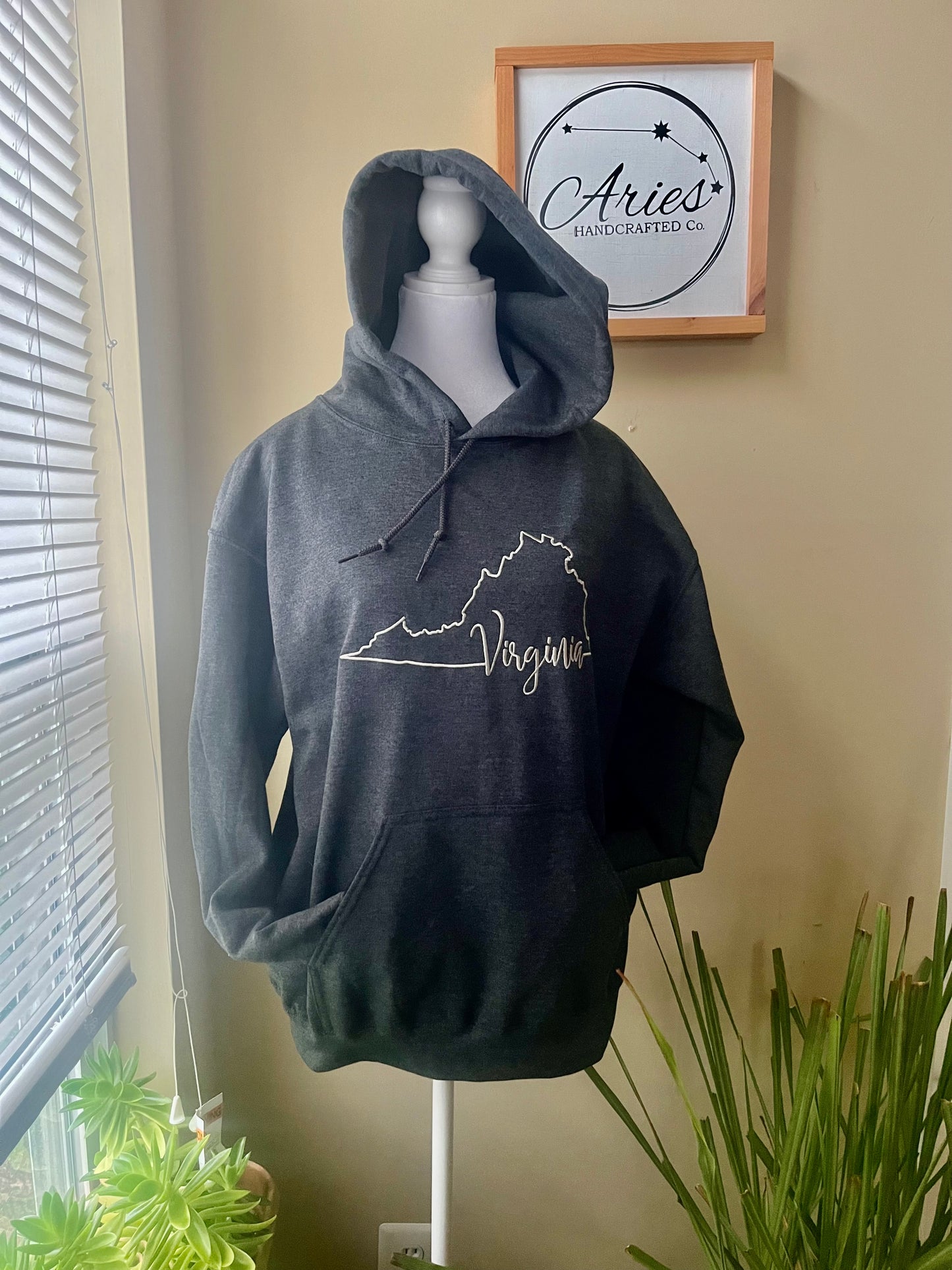 Embroidered Home State Hoodies