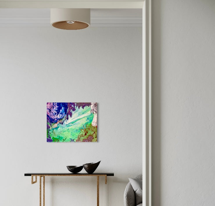 "Down in the Valley" acrylic on canvas