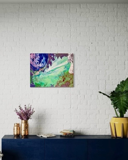 "Down in the Valley" acrylic on canvas