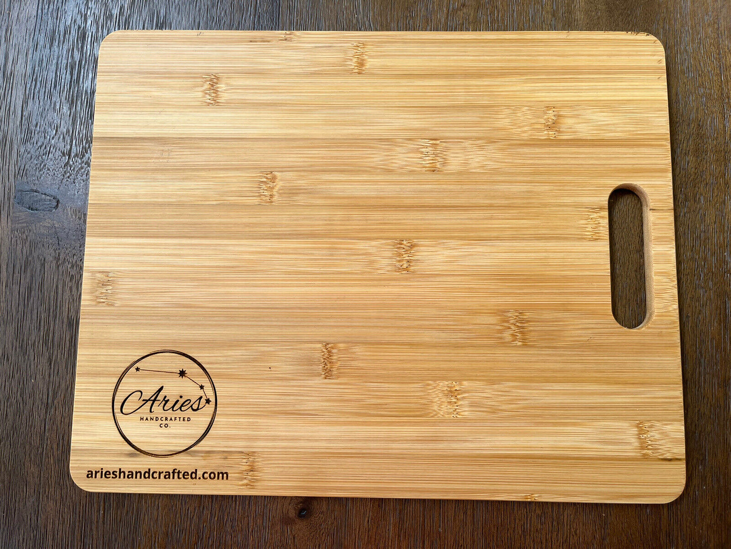It's all gouda... Bamboo charcuterie board-- laser engraved- cutom -personalized