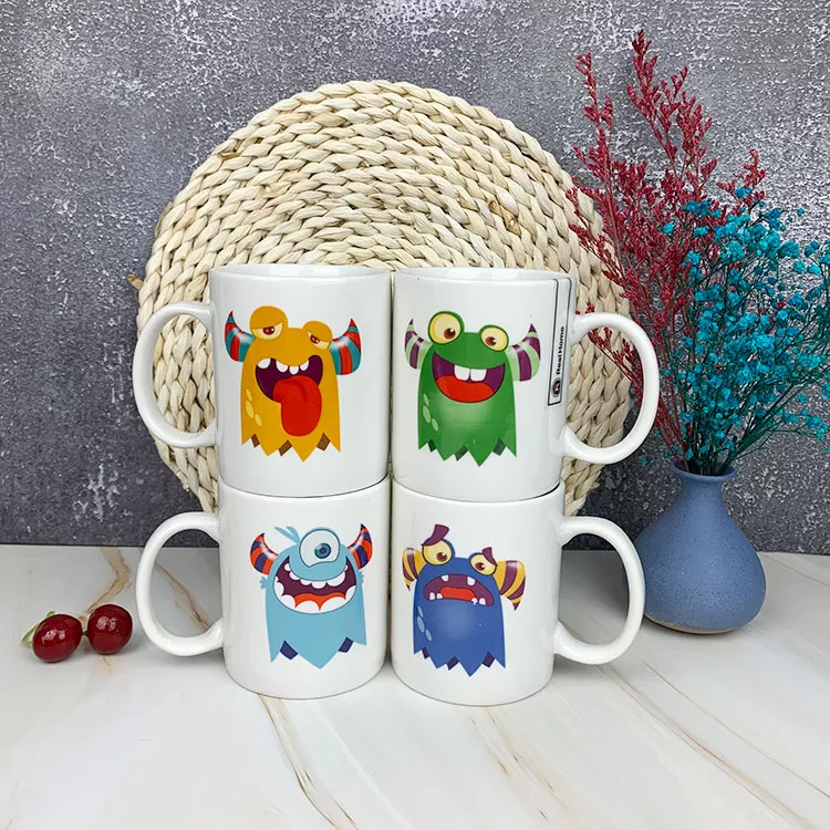 Sublimation mug blank sublimation coffee mug heat press sublimation cup dishwasher safe microwave safe mug for sublimation art crafts dyi mug