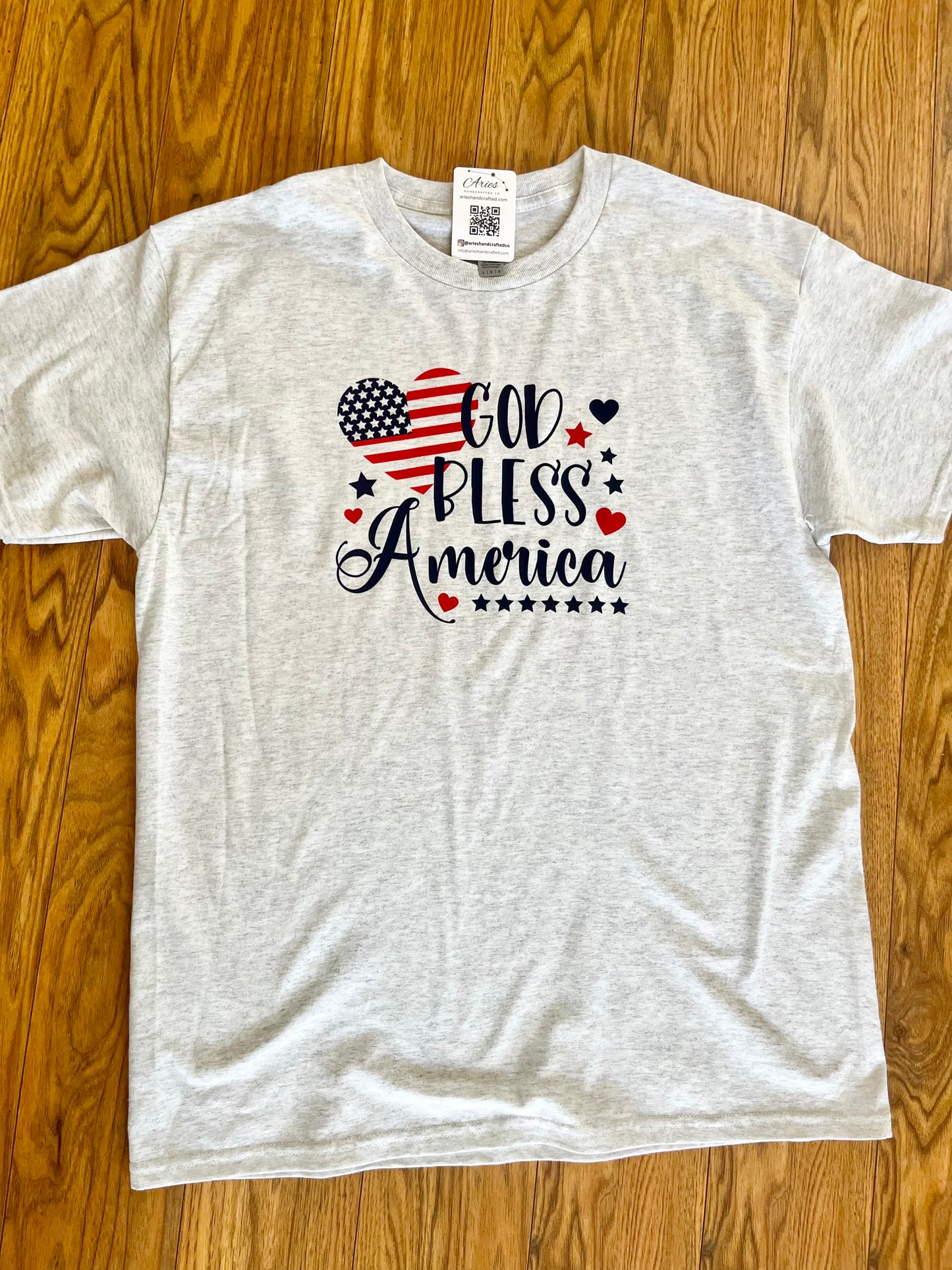 Independence Day T-Shirt, God Bless America