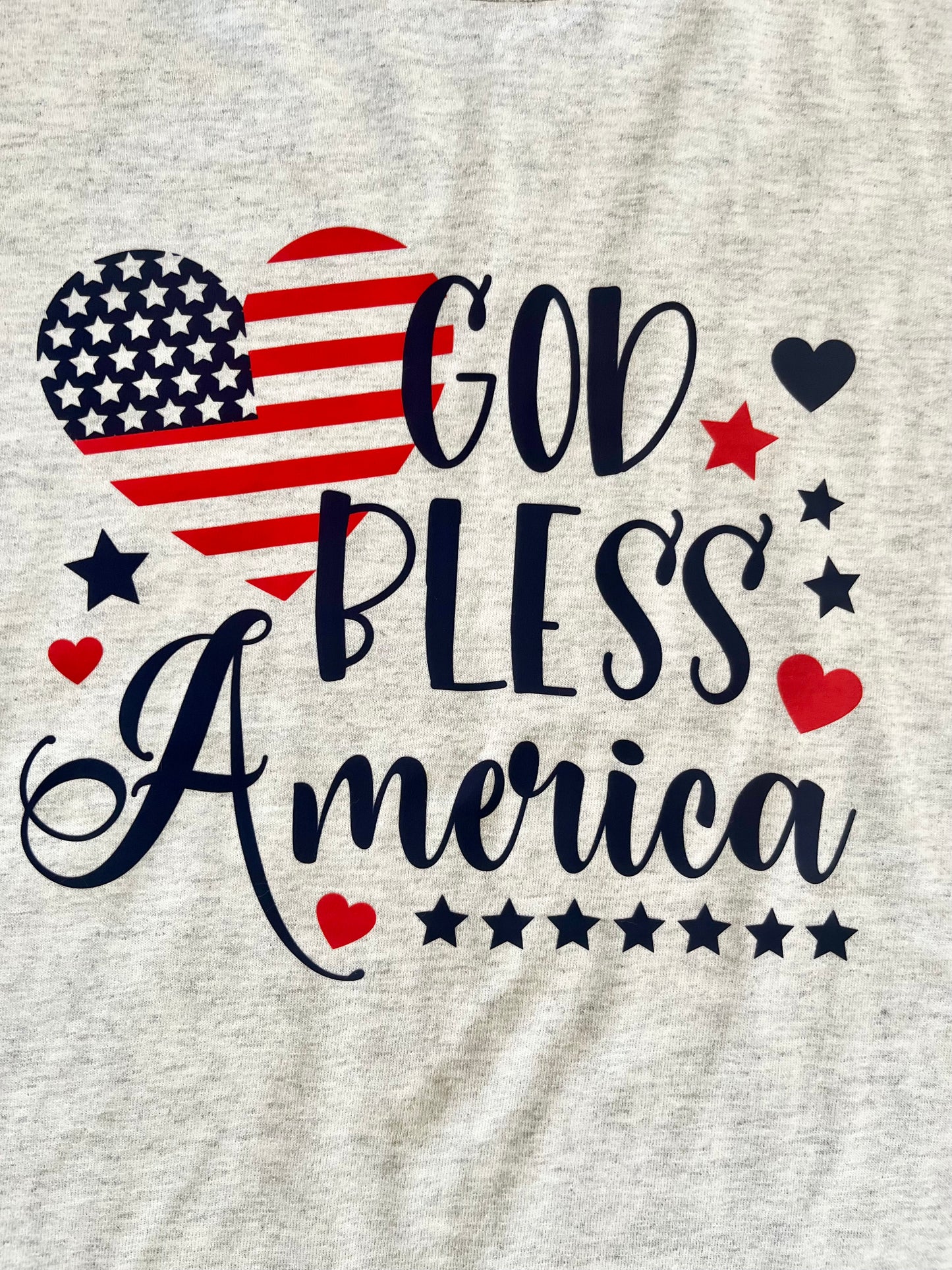 Independence Day T-Shirt, God Bless America