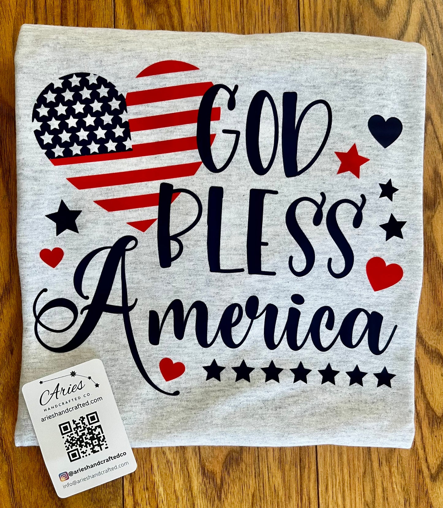 Independence Day T-Shirt, God Bless America