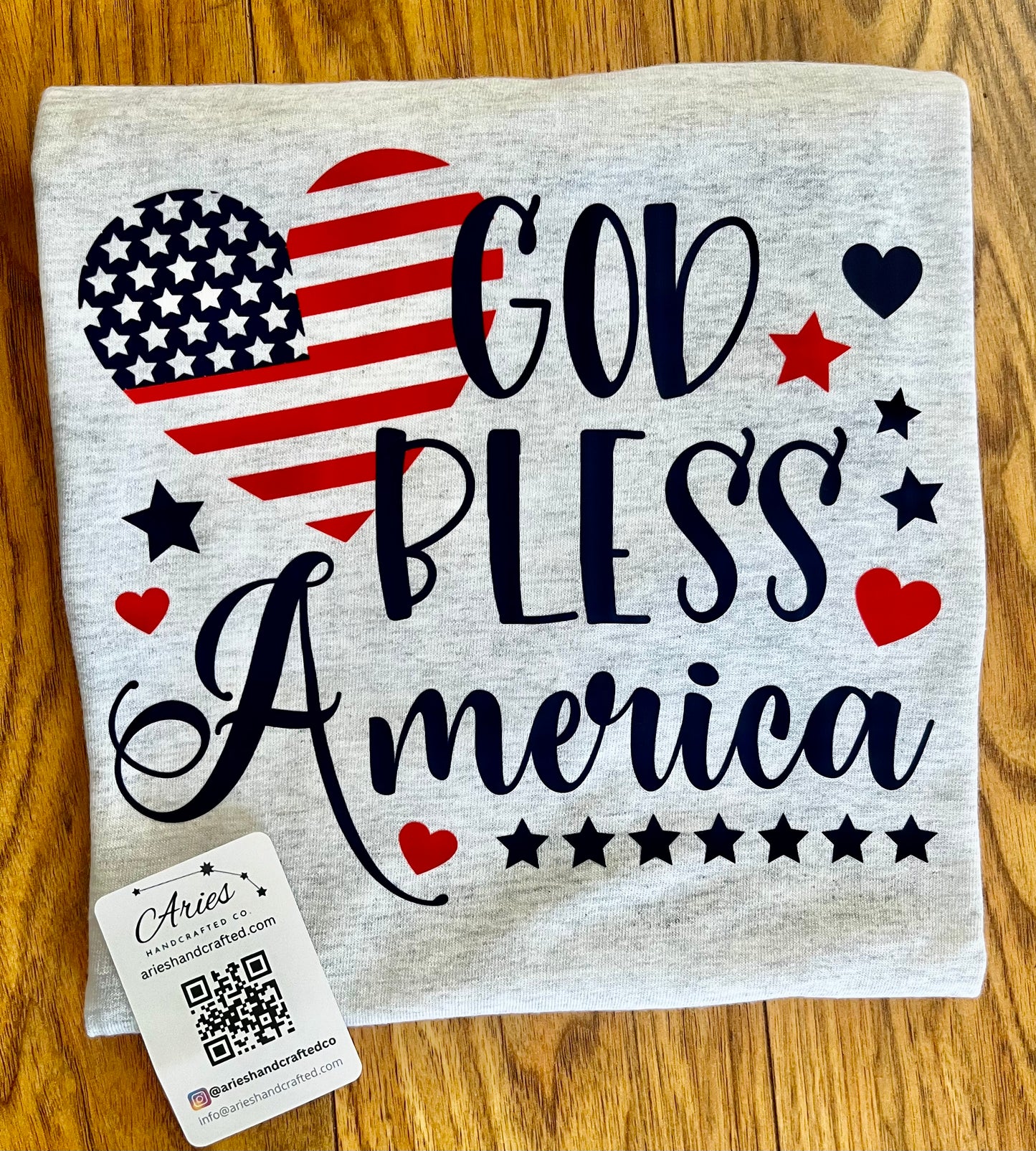 Independence Day T-Shirt, God Bless America