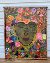 Load image into Gallery viewer, &quot;Mother Nature Dreams&quot; original art, large acrylic on canvas signed by artist
