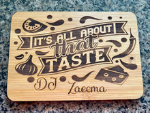 Load image into Gallery viewer, Laser Engraved -Personalized Bamboo Cutting/Serving Board
