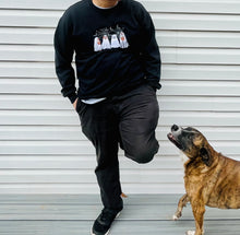 Load image into Gallery viewer, Ghost dogs embroidered crewneck
