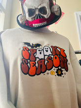 Load image into Gallery viewer, Spooky Season Embroidered Crew Neck
