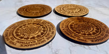 Load image into Gallery viewer, Irish Blessing Wood Coasters -set of 4
