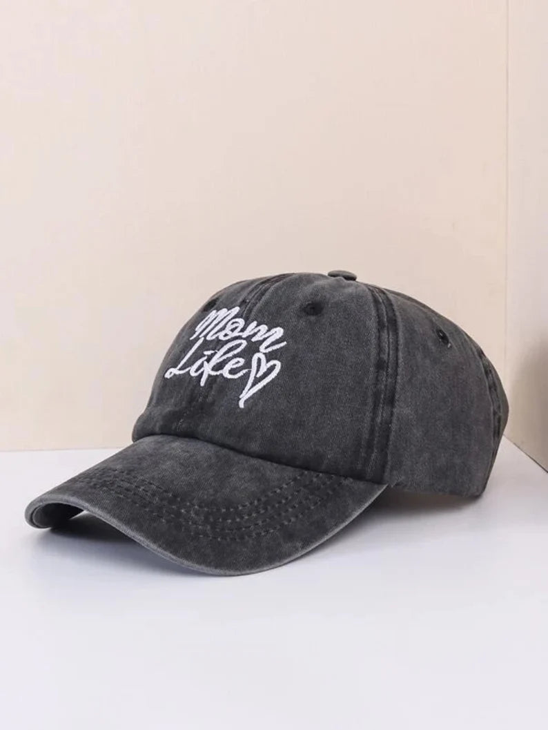 Mom Life Embroidered Cap
