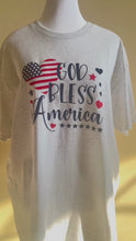 Load and play video in Gallery viewer, Independence Day T-Shirt, God Bless America
